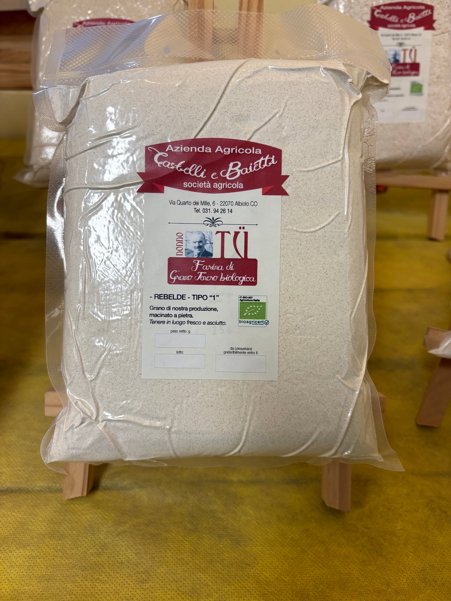 farina di grano tenero "Rebelde"