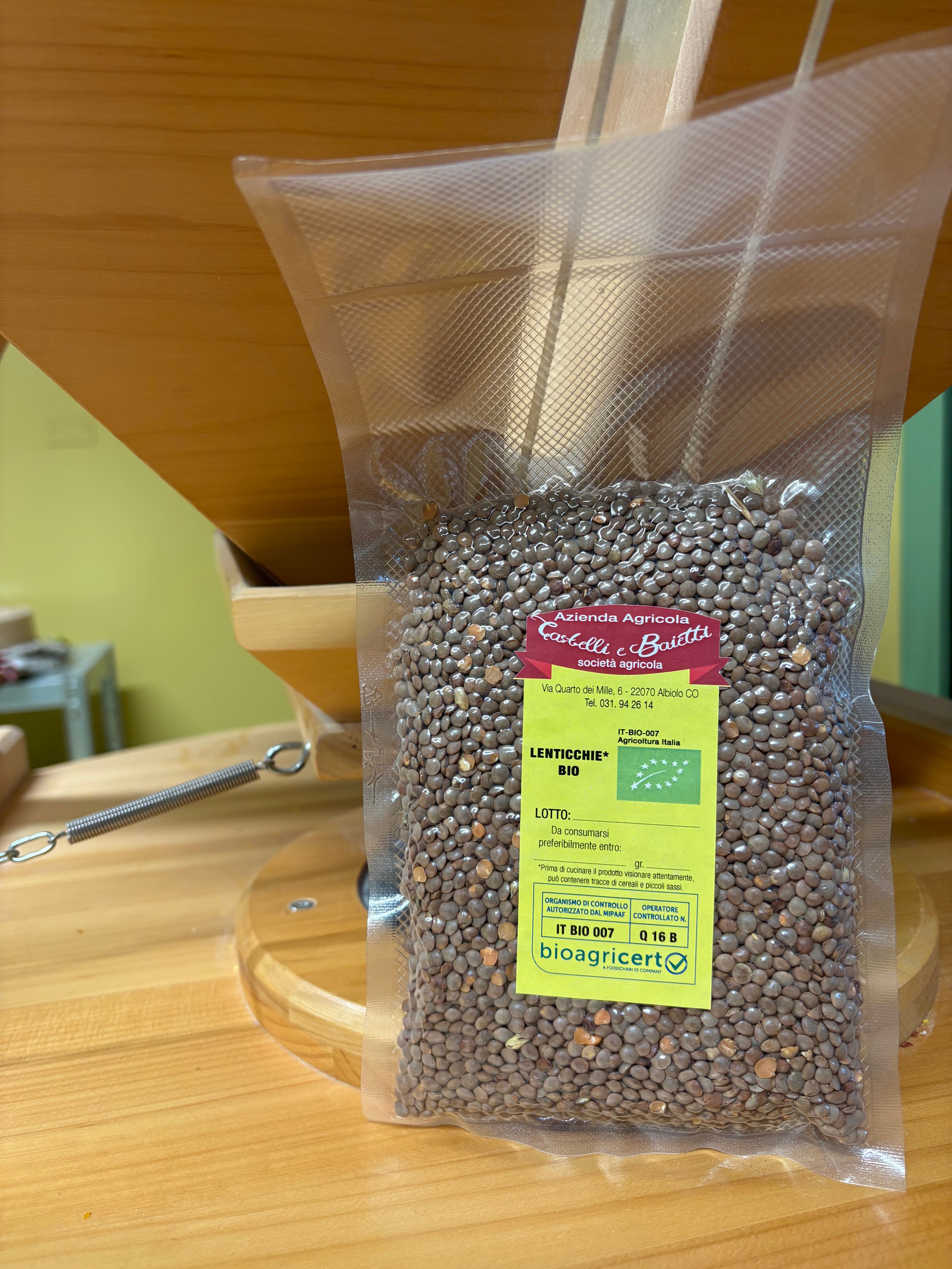 Lenticchie biologiche